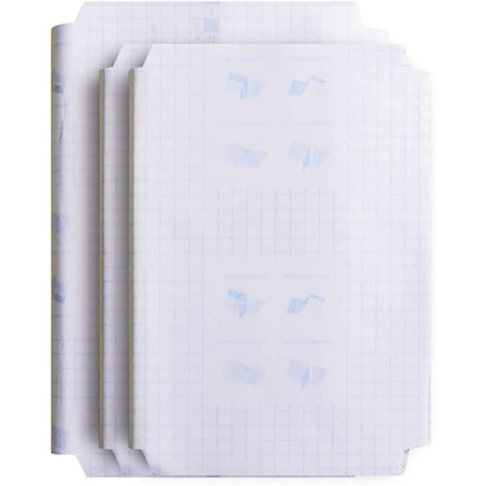 30 Pièces Couvertures de Cahier Transparent, A4 Livre Protection