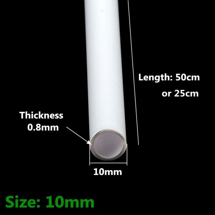 15 Tubes Plastique ABS QUARKZMAN 3mm X 250mm - Pour Maquettes Architecture, Bricolage - Faciles à Coudre