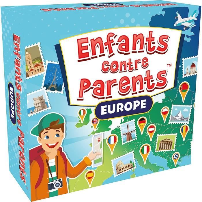 KANGUR Gioco Da Tavolo Familiare – Bambini Vs Genitori, Quiz E Carte, Versione Francese, Dai 6 Anni