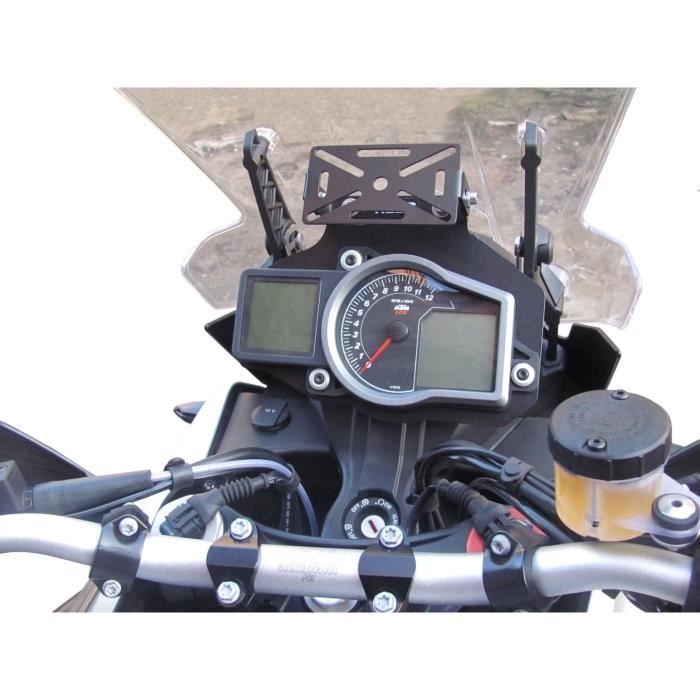 GPS porte-support HEED pour KTM 1050, 1190 Adv., 1290 Super Adv. - Noir
