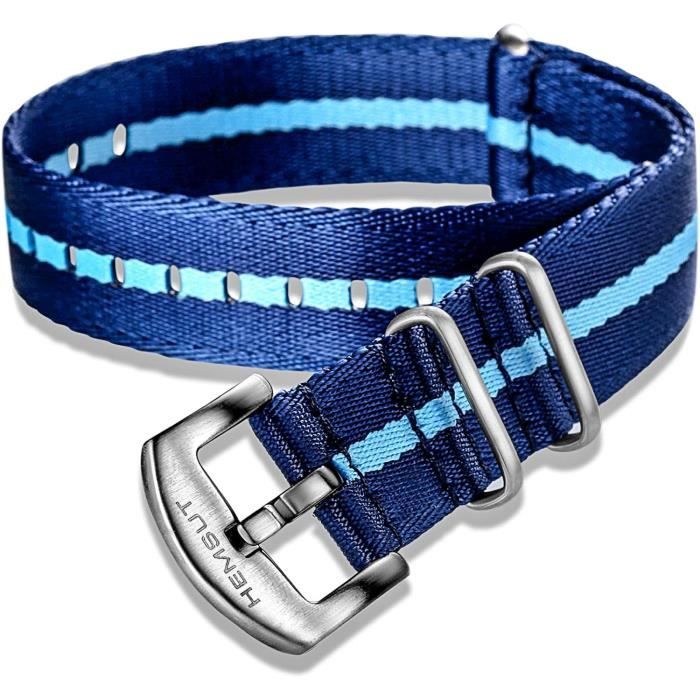 Hemsut Nato Bracelet Seat Belt Bracelet De Montre Pour Les Hommes