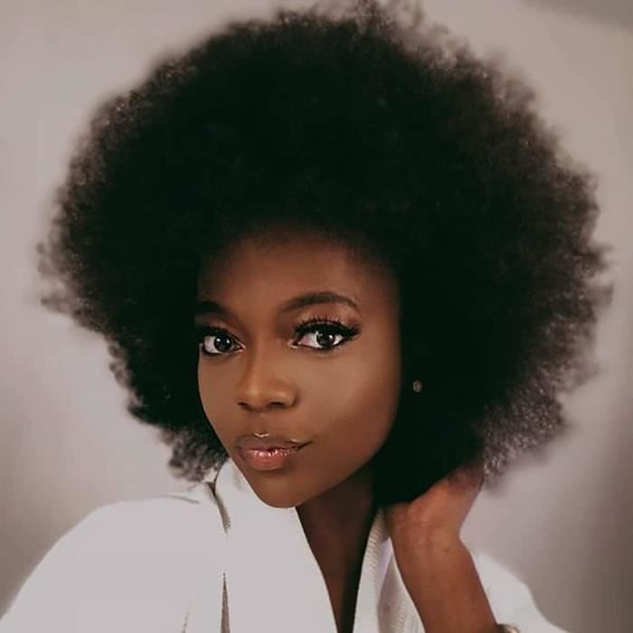 Perruque afro naturelle hotsell