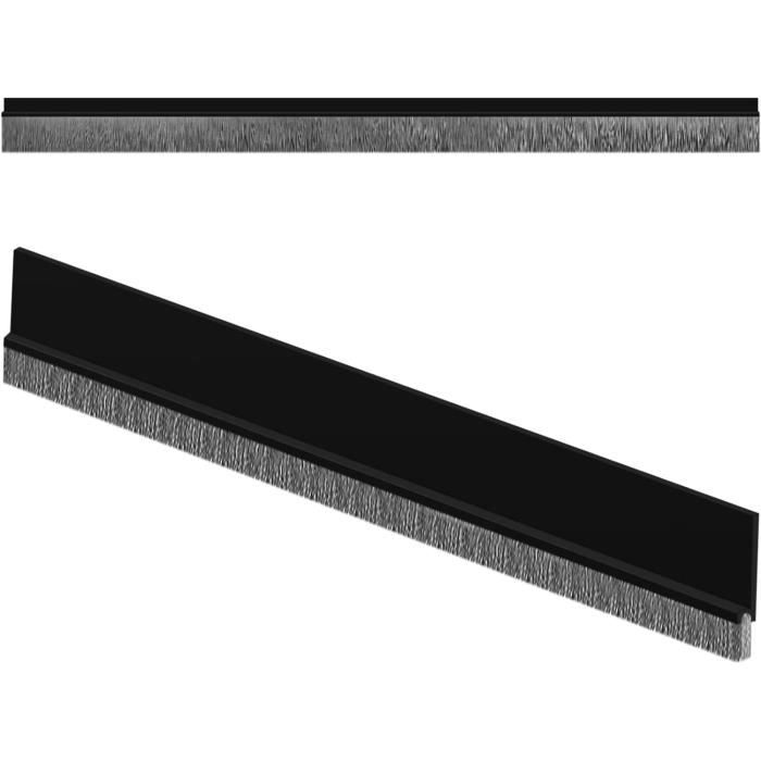 2 Boudins De Porte Isolants Beautissu, 130 Cm, Anti-froid Et Courants D'air - Gris Foncé, Pour Portes Et Fenêtres, Sans Installation
