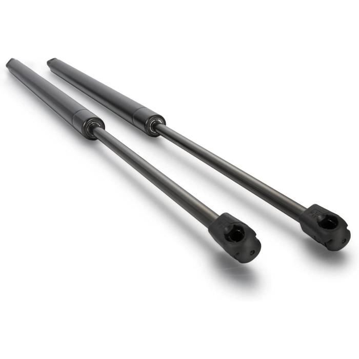 Lot De 2 Vérins à Gaz 60N - Longueur étendue 270mm, Repliée 180mm - Avec Plaques Et Vis, Système Click - 8