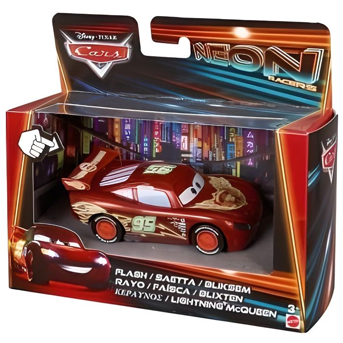 Voiture Jouet Flash McQueen Cars 1 Mattel 13cm Sonore édition Limitée 2005 - Neuf