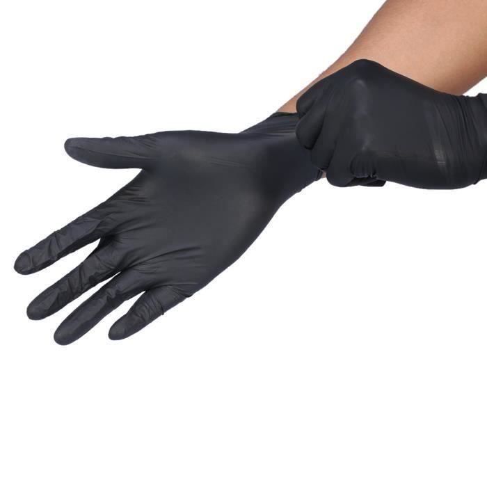 Gant plastique jetable noir Clearance