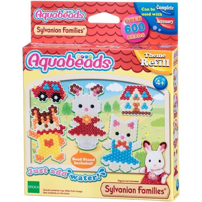 Kits de loisirs créatifs Aquabeads - Recharge Sylvanian Families - Plus de 600  perles en couleurs différentes - Cdiscount Jeux - Jouets