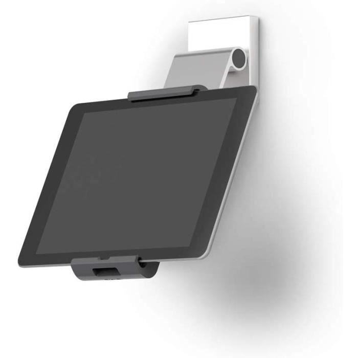 Adoudou Accessoires Anti-Dérapant Tablet PC Support De Cuisine Support Mural Support Tablette pour 7-12 Pouces Onglets,Silver