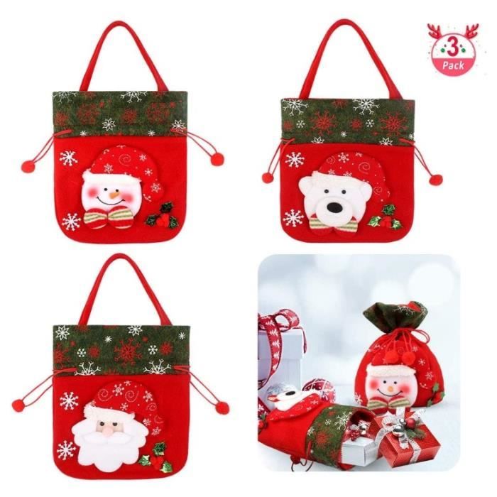 Vookkp 12Pièces Emballage Bouteille Vin De Noël Avec