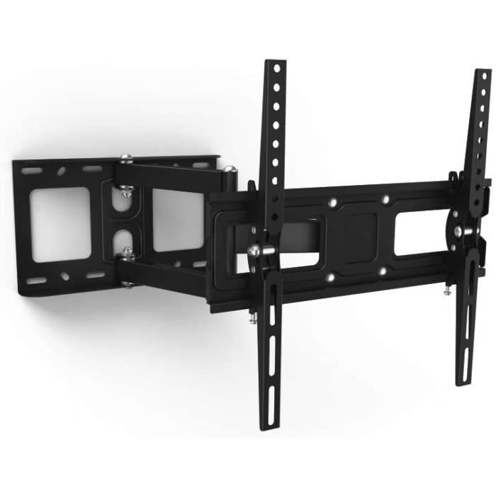 Support TV Orientable et Inclinable, Support Mural pour TV Samsung 65 I 60  I 58 I 55 I 52 I 50 I 49 I 43 I 40 I 37 Pouces avec VESA - Cdiscount TV Son  Photo