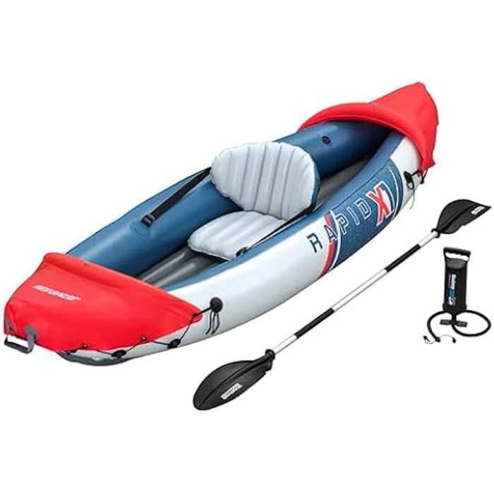 Wuoho - Kayak Gonflable Pour 2 Personnes,En Pvc Et Polyester,Bateau De Pêche,Lac