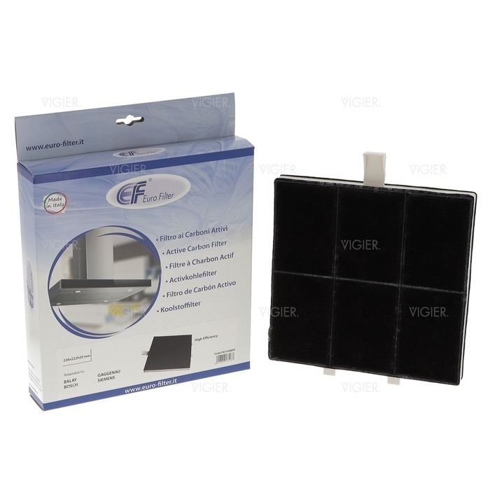Filtre a actif hotte Bosch Neff Siemens Gaggenau