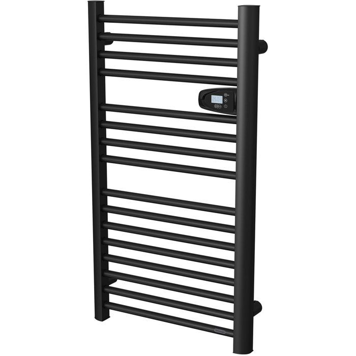 Sèche-serviettes électrique - DELONGHI - Sec Tube Rond - 500 W - Anthracite - Tube rond