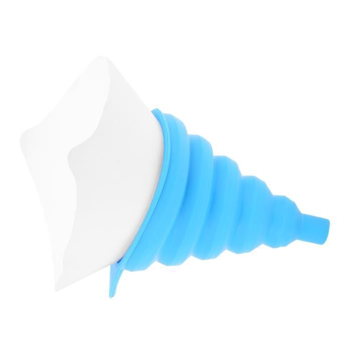 KINDOYO Lot De 2 Entonnoirs De Cuisine - Entonnoir Pliable En Silicone Entonnoir Pliable