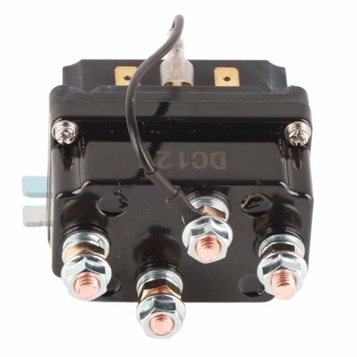 Garosa Relais De Solénoïde De Treuil Tbest ATV Treuil, DC12V 250A