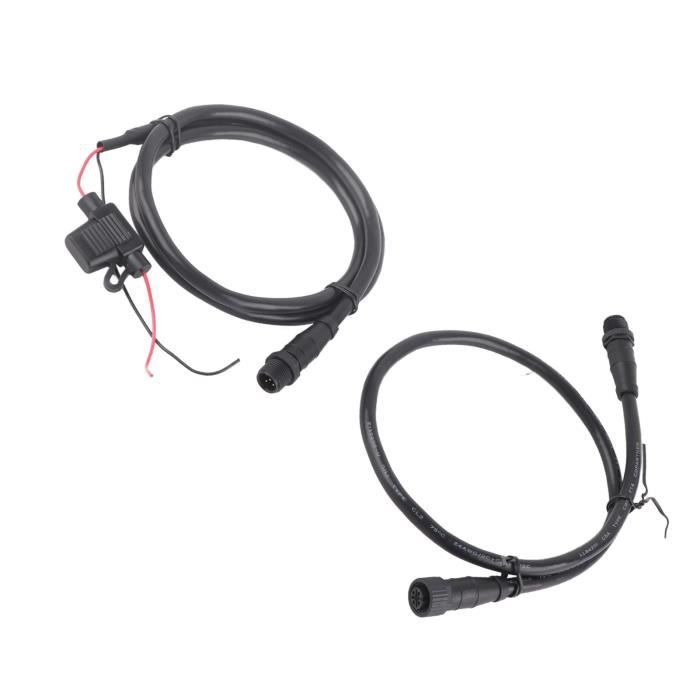 Kit De Démarrage NMEA 2000 Pour Réseau Marin - Câble D'alimentation, Connecteurs En T, Terminaisons | Compatible Lowrance, Simrad, B&G