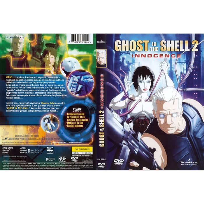 Dvd Ghost In The Shell 2 Innocence Location Cdiscount Dvd