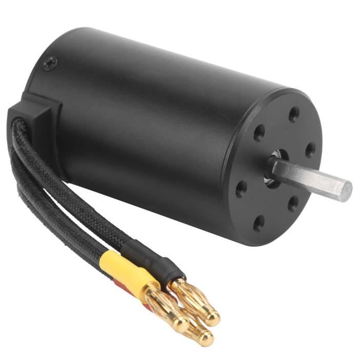 Moteur Sans Balais 3660 4200KV En Alliage D'aluminium 4 Pôles – 1200W, 100A, Pour Voitures RC 1/8 Et 1/10 – Compatible HSP, Traxxas, HPI, Wltoys