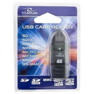 Lecteur de carte mémoire - ESPERANZA - TA101K - USB 2.0 - Noir - SD/SDHC/microSD