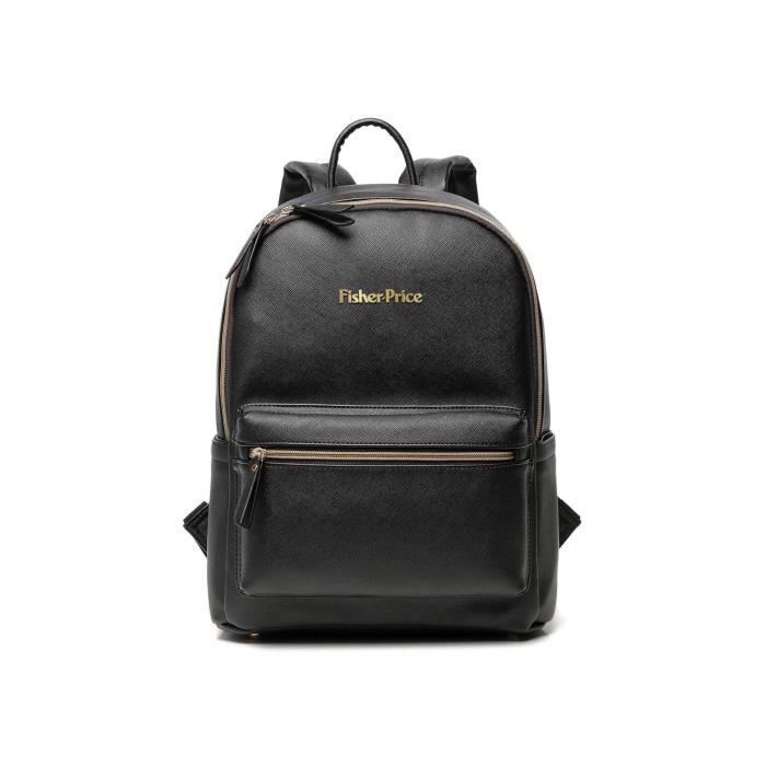 FISHER PRICE Sac dos langer et accessoires noir Cdiscount