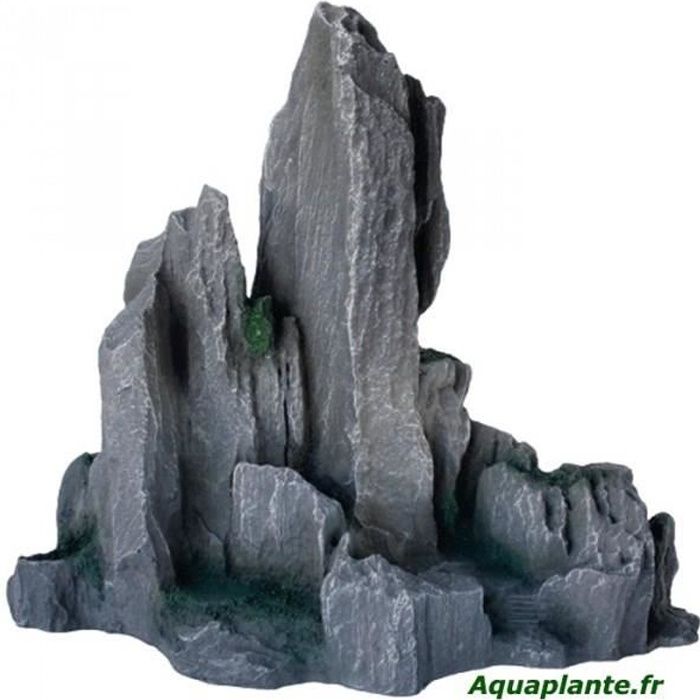 Décors pour aquarium - Hobby - Gullin Rock 2 - Gris - 25X10X22cm - Pour poissons