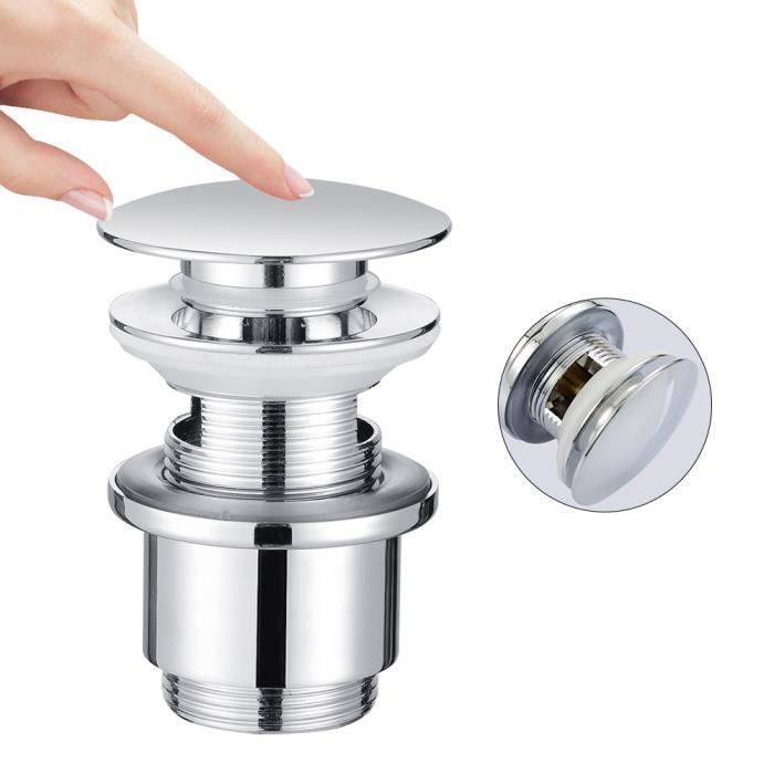 Homelody Bonde Lavabo Bonde Pop Up Avec Trop Plein Automatique