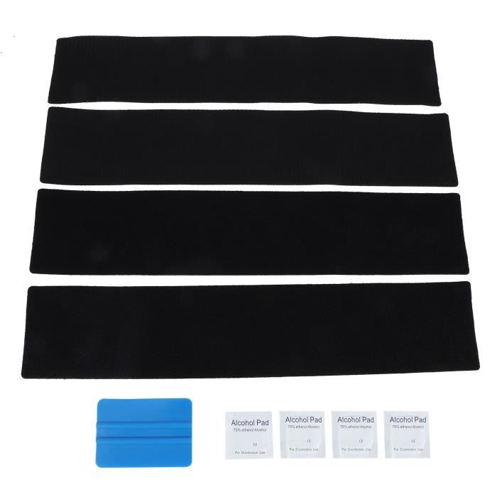 Lot De 4 Vis Pour Plaque D'Immatriculation 4,8x16mm - Cache-Vis Inclus (Blanc, Noir, Bleu)