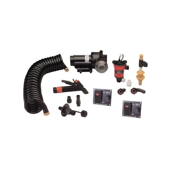Pompe Vivier Bateau 12V 800 GPH – Aérateur Submersible Puissant Pour Réservoir Poissons Et Appâts – Idéale Pêche En Mer Ou Eau Douce