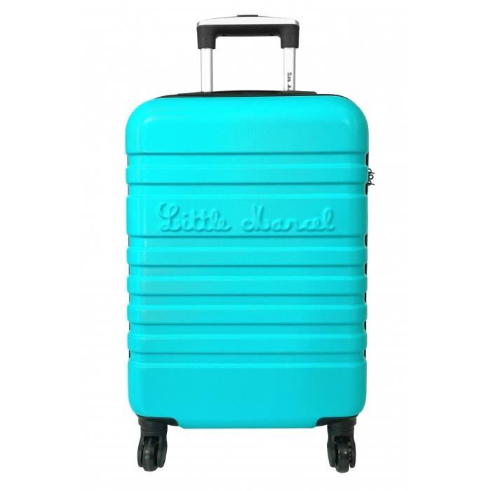 valise cabine rigide little marcel 54.8 cm turquoise - lm10321pn