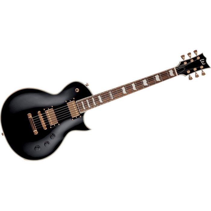 LTD EC256-BLK Noir brillant - Guitare électrique