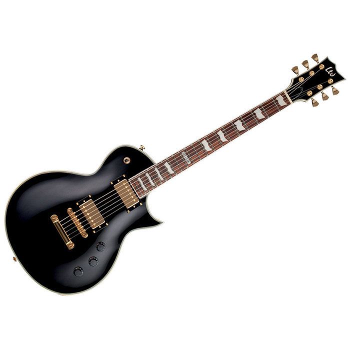 LTD EC256-BLK Noir brillant - Guitare électrique