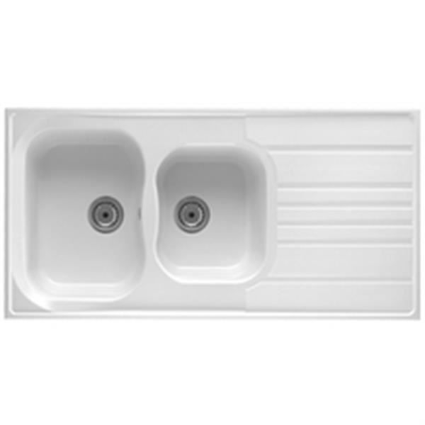 Evier Profondeur 25 Cm Moderna Evier A Poser Resine Smc Largeur 120 Hauteur 3 Cm 2