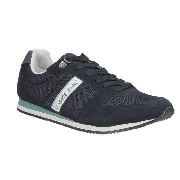 Basket Versace Jeans Linea Fondo Running Dis 1 bleue. Cdiscount Sport