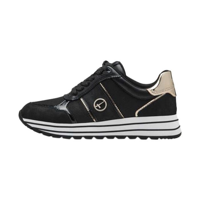 tamaris Baskets - TAMARIS - 1-23727-42/048 - Noir - Synthétique - Talon compensé 4 cm