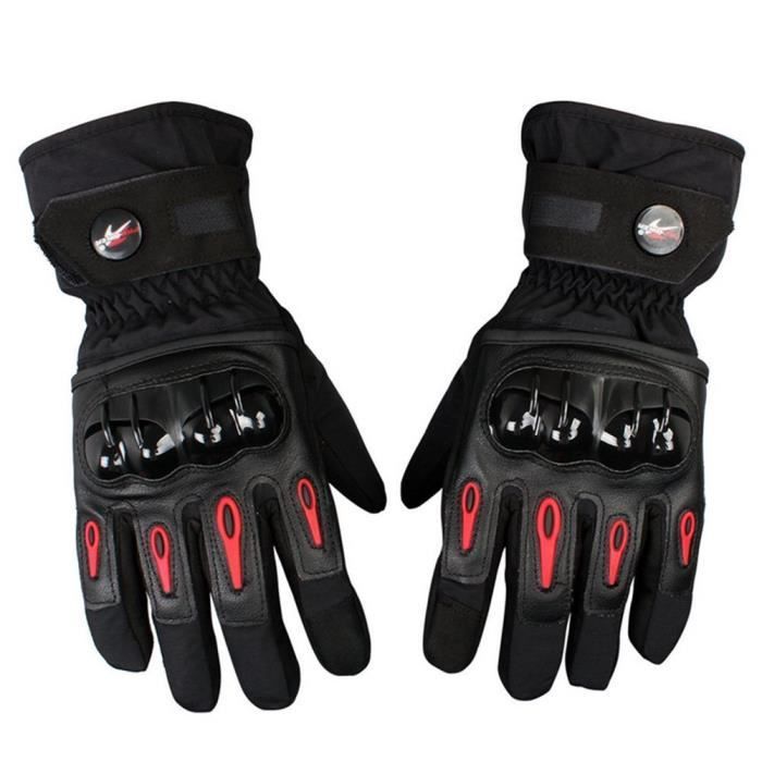 Gants Moto D'hiver Homologués - Imperméables Et Coupe-vent - 99% Polyester - Protection Mains Froid Et Intempéries - Pour Moto, Ski, Sports D'hiver