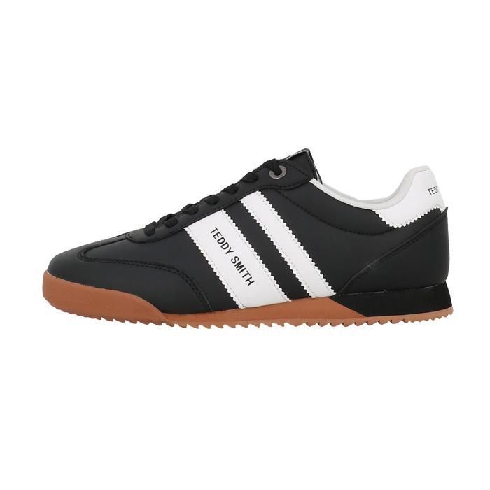 Chaussures basses cuir ou simili Chaussures retro tennis homme - Teddy smith