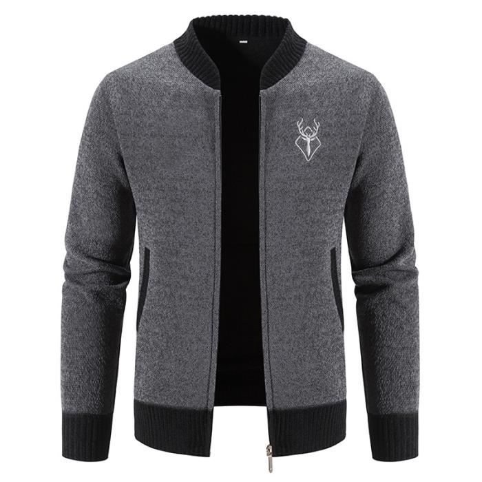 Veste imperméable doublee polaire homme avec capuche