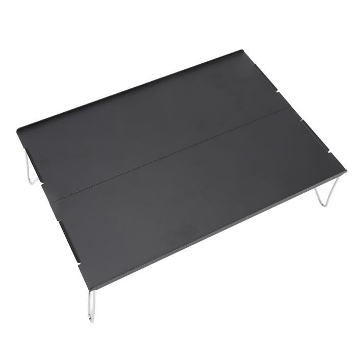 SPORTARC Table Pliante D'Extérieur Portable 40 X 29 X 13,5 Cm - Noir