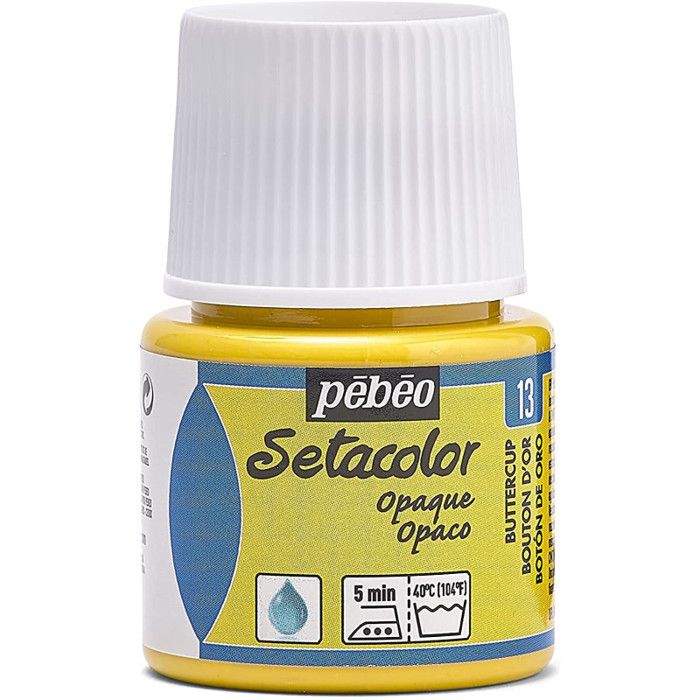 Peinture tissu Setacolor opaque bouton d or 45 … - Achat / Vente peinture  acrylique Peinture tissu Setacolor op… - Cdiscount