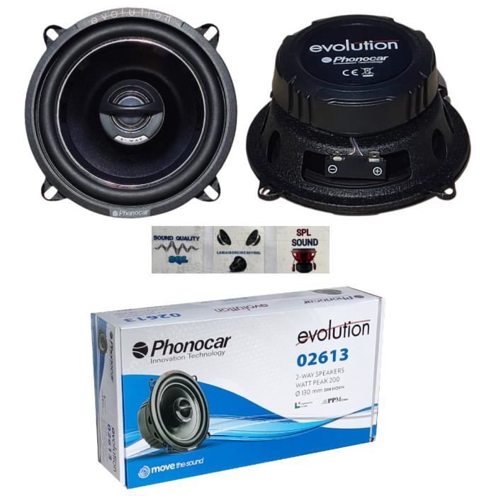 Haut-parleurs Voiture Focal 130 AC – Coaxial 13 Cm, 100 W, Son Dynamique Avec Cône DFS