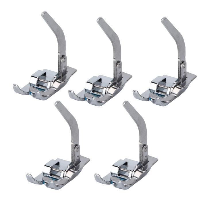 Qiilu Kit De 62 Pieds De Biche Pour Machine à Coudre Domestique - Compatible Bernette, Janome, Brother... - Pour Fermeture éclair, Bouton, Ourlet...