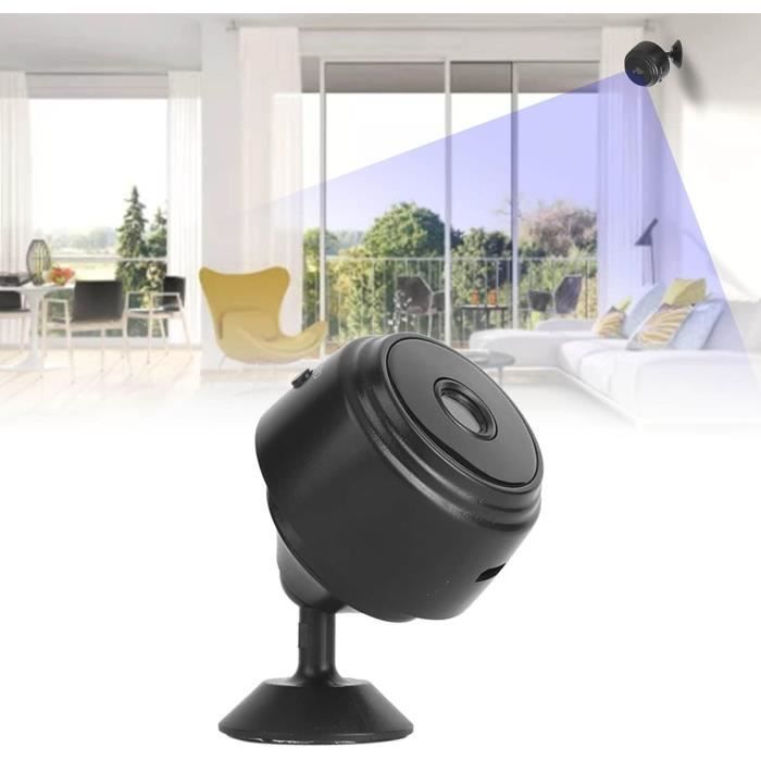 Mini Caméra WiFi 1080P 150° Extérieure – Surveillance Sans Fil Vision Nocturne 15m Détection Mouvement