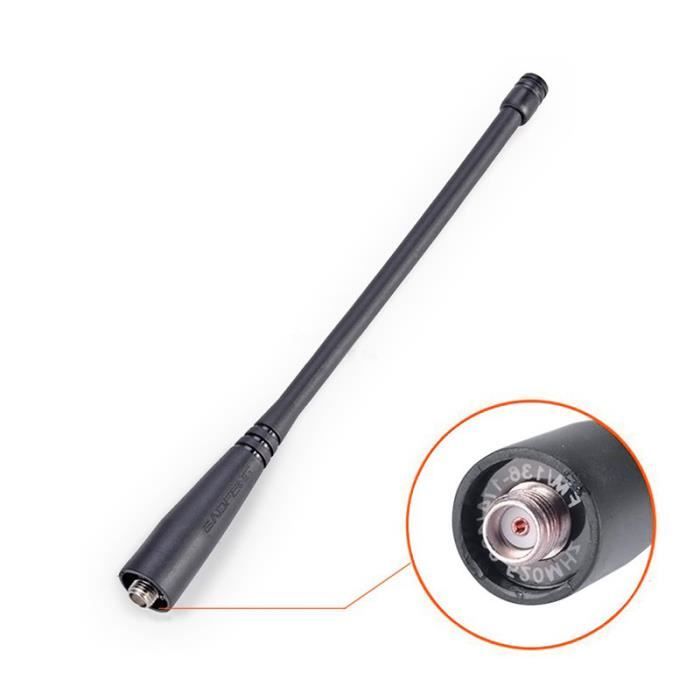 talkie walkie pour antenne baofeng uv 5r sma femelle uhf vhf 136 174 400 520 mhz pour uv5r uv 82 gt 3 accessoires baofeng achat talkie walkie pas cher avis et meilleur prix cdiscount