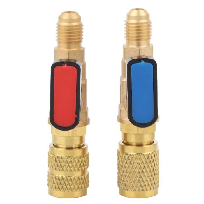 Valve De Perçage Pour Bidon Réfrigérant - Compatible R12, R22, R410, R600A - Pour Climatisation Auto Et Domestique