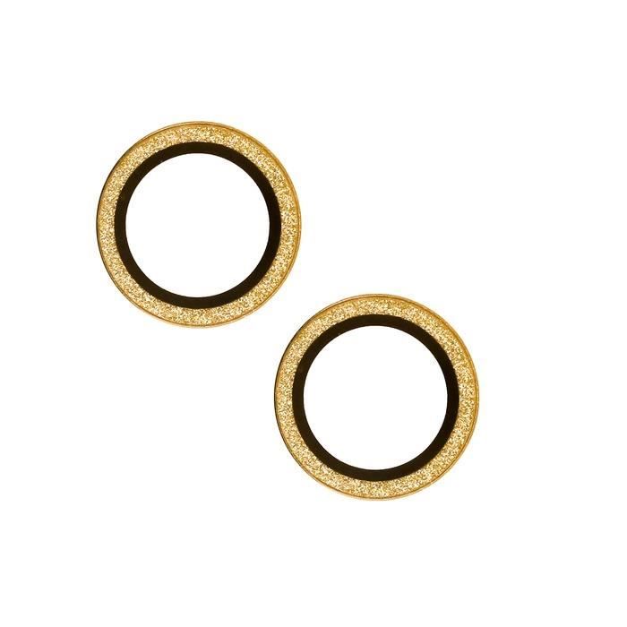 SO SEVEN PROTÈGE-CAMÉRA POUR IPHONE 14 / 14 PLUS RINGS ANTICHOC DORÉE