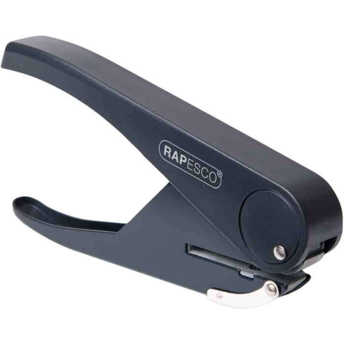 Rapesco PF35A0G1 Perforateur un seul trou Capacité 23 x 80 g/m² Noir Rapesco PF35A0G1 Perforateur un seul trou Capacité 23 x 80 g/m² Noir