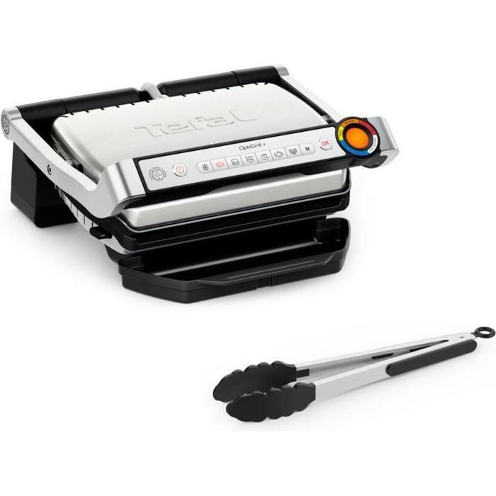 Grill TEFAL Optigrill Plus GC718D10 6 programmes automatiques Plaques antiadhésives