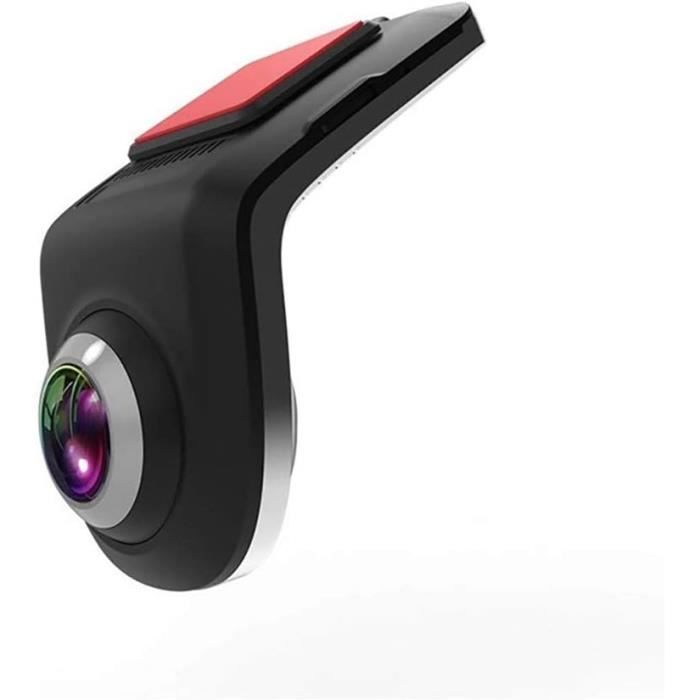 Support Voiture à Ventouse Srcasy - Pour Dashcam, GPS, Caméra D'action, Rotatif 360°, 5 Adaptateurs Inclus