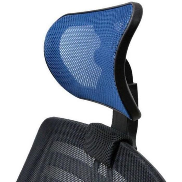 Chaise De Bureau Pivotante En Tissu Réglable Avec Dossier Rembourré Et