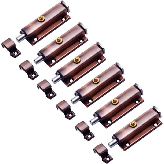 Verrou De Porte, 2 Pièces Verrou De Porte à Verrouillage Automatique Verrou Ressort Verrou Ressort Verrou De Porte Avec Vis 58524617